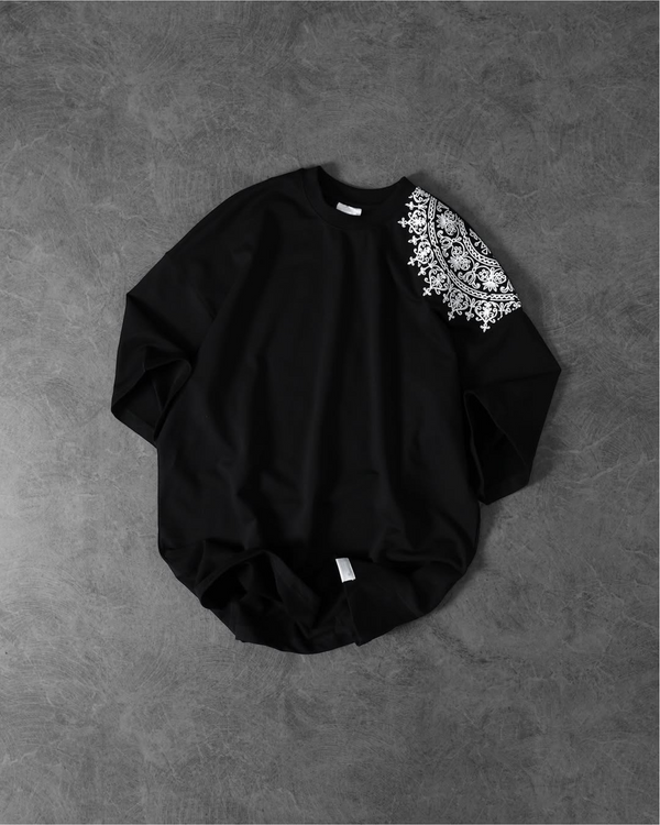 Art (Black) Oversized Tee