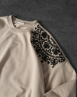 Art (Beige) Oversized Tee